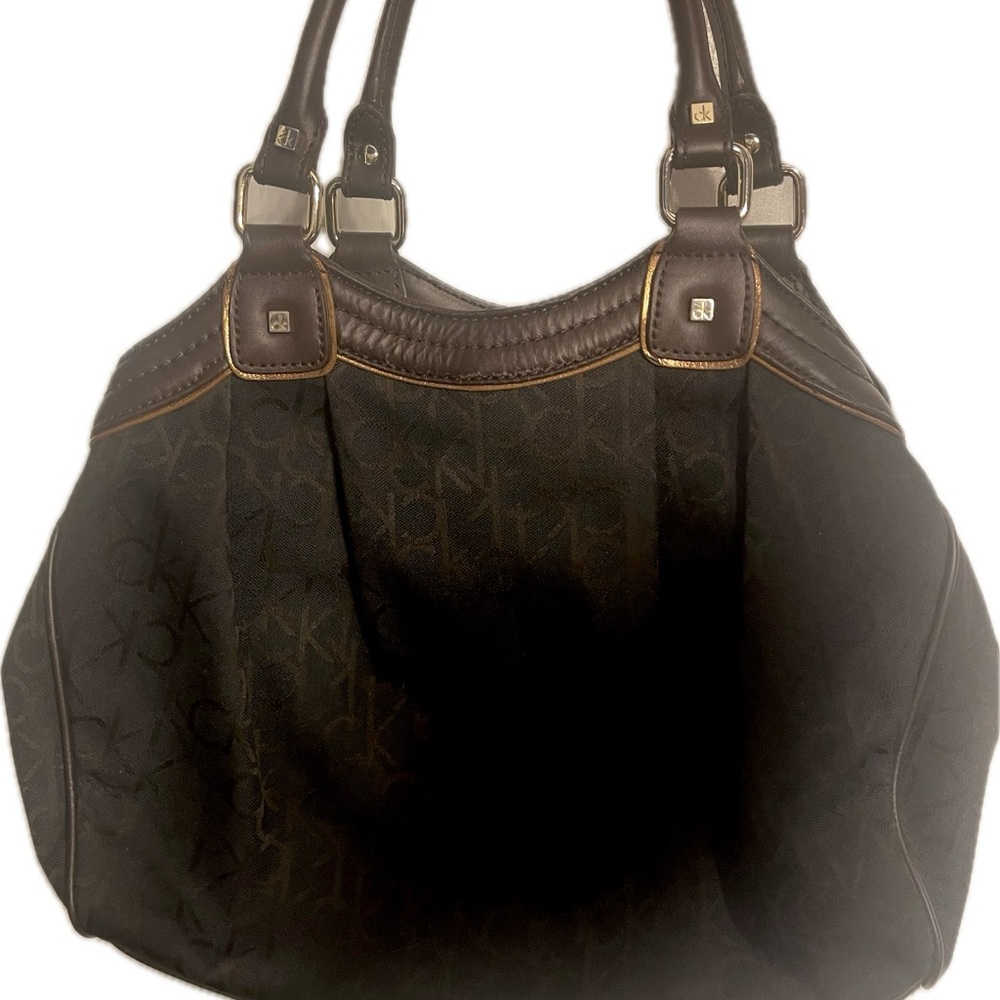 Calvin Klein Handbag Black Brown - Picture 2 of 5